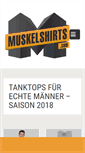 Mobile Screenshot of muskelshirts.com